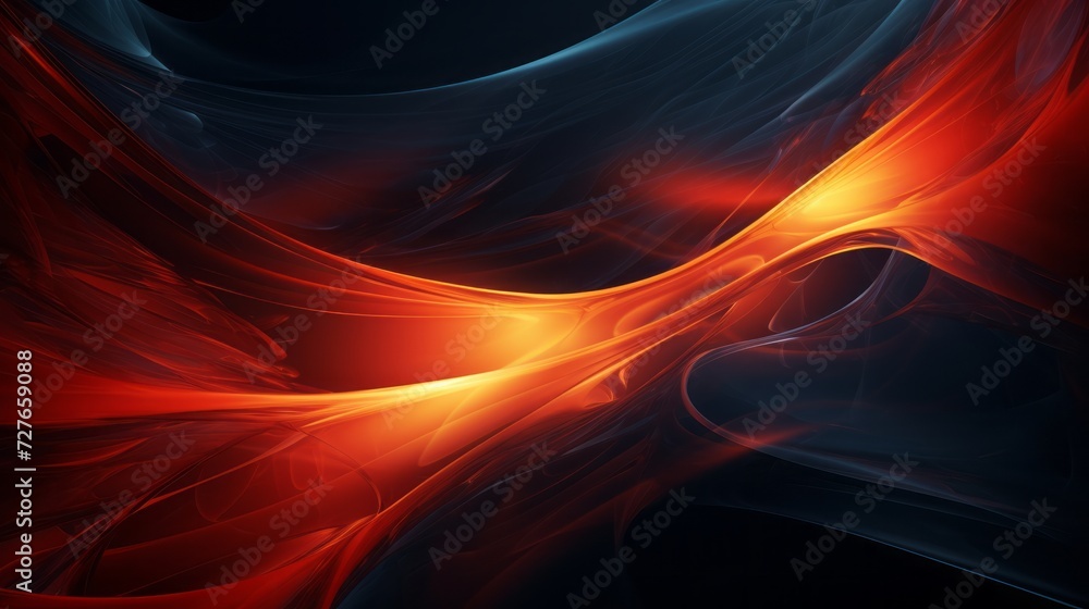 Wall mural vibrant digital abstract background illustrating dynamic patterns and colors