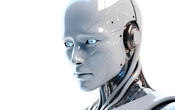 Robot Harmony Collection on White or PNG Transparent Background.