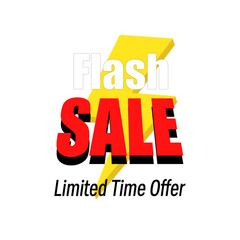 flash sales shopping poster Limited Time offer design transparent PNG