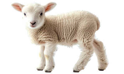 sheep isolated on transparent background