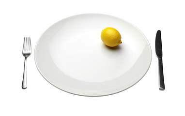 Polished Spoons in a Plate on White or PNG Transparent Background.