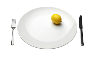 Polished Spoons in a Plate on White or PNG Transparent Background.