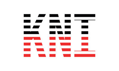 KNI three initial letter iconic line negative space minimal logo design vector template. monogram, abstract, wordmark, business, typography, minimalist, brand, company, flat, modern, unique, simple