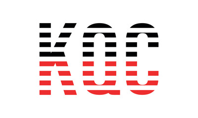 KQC three initial letter iconic line negative space minimal logo design vector template. monogram, abstract, wordmark, business, typography, minimalist, brand, company, flat, modern, unique, simple