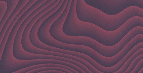 3d curve abstract line gradient background texture with noise grainy wave swirl red