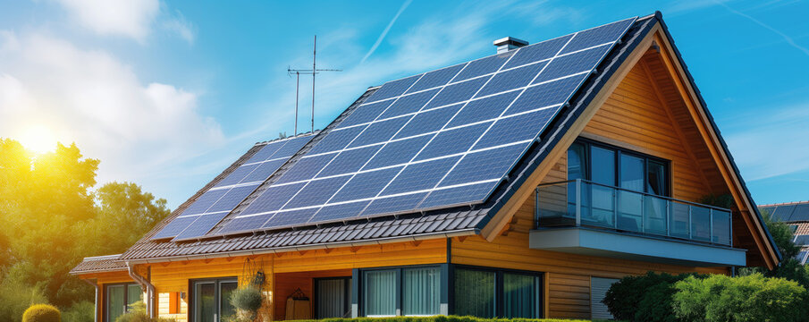 Energy-efficient living, including solar panel installations