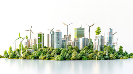 Eco-friendly banner design, Planet and Energy conservation concepts, Illustration