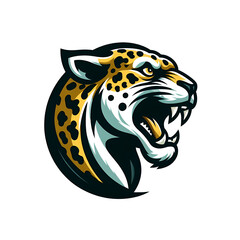 Leopard, cheetah, mascot logo gaming