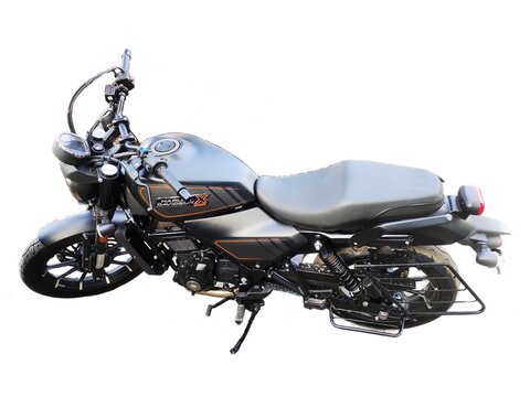 Guwahati, Assam, India - February 03, 2024 : Harley Davidson X440 is a cruiser bike with unmistakable power and presence along with a nimble, comfortable ride designed to bring a whole new generation.