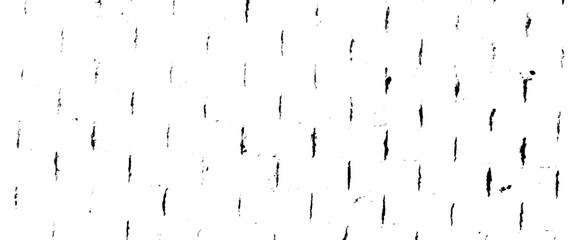 Vector grunge black and white seamless pattern. monochrome abstract texture, background of cracks, scuffs, chips, stains, ink spots, lines, white dust and scratches on a transparent background.