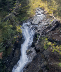 Waterfall at Comapedrosa Natural Park, Andorra