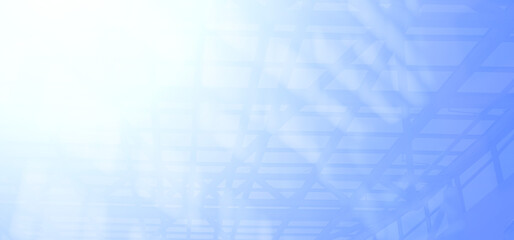 Obraz premium Cg collage modern translucent building structures in blue tones. Background 1