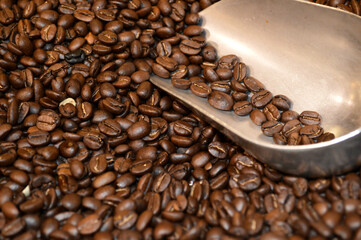 coffee beans in a bowl