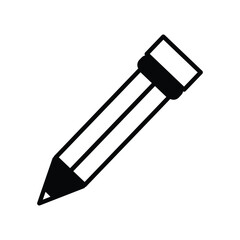 pencil icon vector stock illustration 