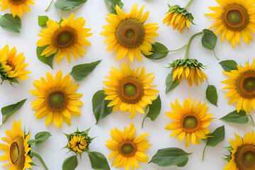 sunflowers pattern