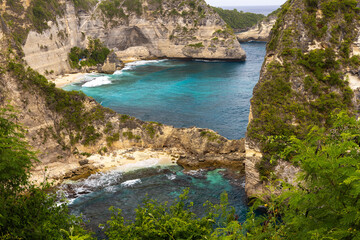 Fototapeta premium Thousand Island Viewpoint on Nusa Penida (Pulau Seribu)