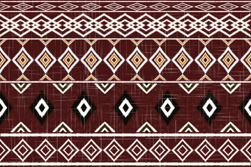 ikat African Indian art, Abstract White. Ethnic beautiful seamless pattern. India Thai pattern. Mexican striped style. Native traditional. Design for background, fabric, clothing Kente.