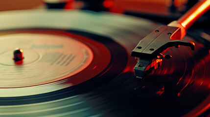 Harmonies in Rotation: Nostalgia on Vinyl. Generative AI