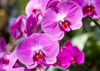 Purple Phalaenopsis Orchid Flower