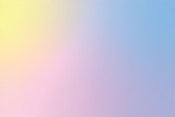 Multi coloured gradient pastel colours