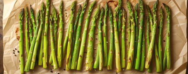 Roasted asparagus
