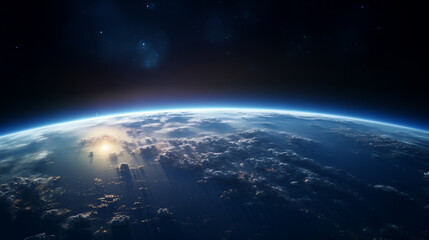 earth in space, earth view from space, space wallpaper or backdrop
