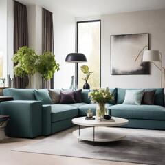 modern living room interior