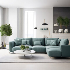 modern living room interior