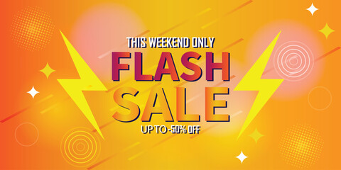 Sale banner template design . Super Sale, end of season special offer banner. vector illustration.