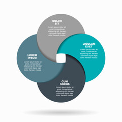 Infographic design template with place for your data. Vector illustration.