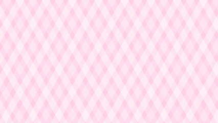Pink diagonal checkered as a background