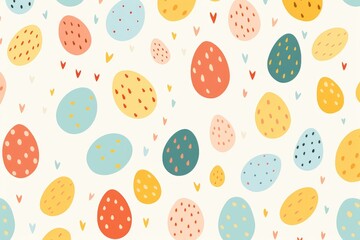 Joyful Easter Egg Medley - A Vivid Celebration of Springtime - Generative AI