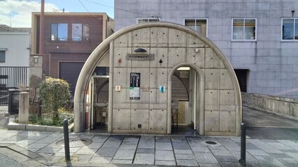 Public toilet, Kyoto, Japan