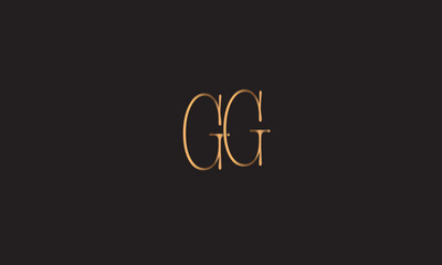 GG, G , G Abstract Letters Logo Monogram	