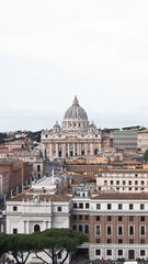 Fototapeta na wymiar saint peter basilica, vatican city. Rome.