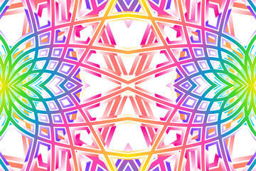 Fototapeta premium Beautiful colourful abstract line art gradient pattern design background for commercial wallpaper or presentation 