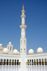 Mezquita Sheikh Zayed en Abu Dhabi, Emiratos Árabes Unidos