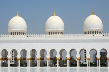 Mezquita Sheikh Zayed en Abu Dhabi, Emiratos Árabes Unidos