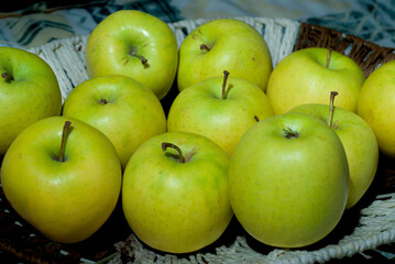 apples in the basket