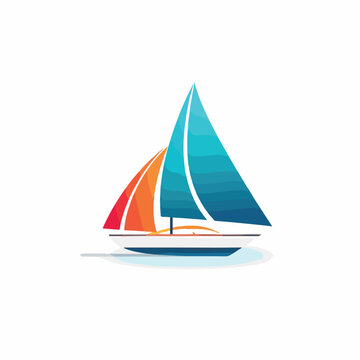 recommend clip art: Catamaran in cartoon, doodle style. Image for t shirt. Isolated 2d vector illustration in logo, icon, sketch style, Eps 10. AI Generative