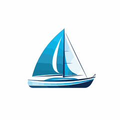 Catamaran in cartoon, doodle style. Image for t shirt. Isolated 2d vector illustration in logo, icon, sketch style, Eps 10. AI Generative