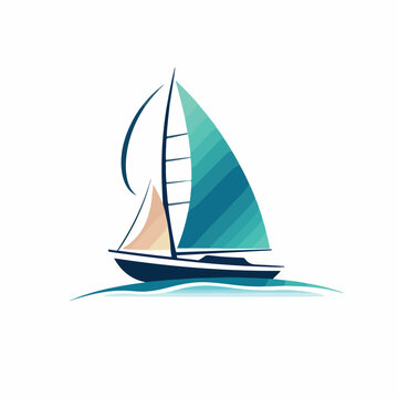 recommend clip art: Catamaran in cartoon, doodle style. Image for t shirt. Isolated 2d vector illustration in logo, icon, sketch style, Eps 10. AI Generative