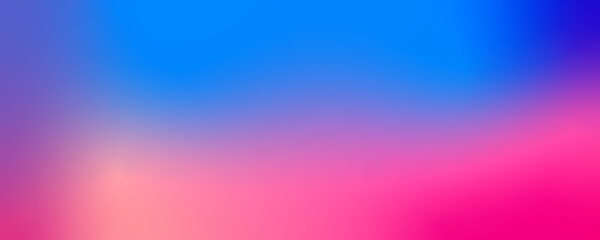 gradient background of blue, pink, purple colors. Modern web banner header poster design.