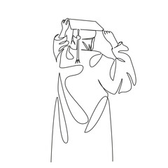 Muslim girl student graduate