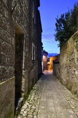 The medieval village of Casertavecchia, Italy.