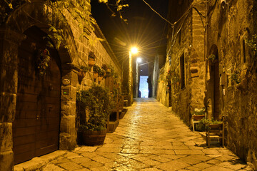 The medieval village of Casertavecchia, Italy.