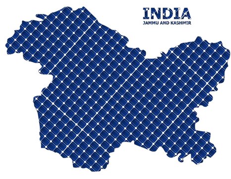 SOLAR MAP OF JAMMU KASHMIR - JK