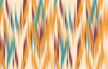 Ethnic abstract ikat art. Aztec ornament print. geometric ethnic pattern seamless  color oriental.  Design for background ,curtain, carpet, wallpaper, clothing, wrapping, Batik, vector illustration.