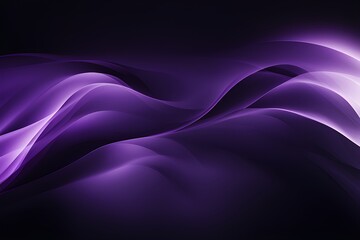 purple abstract waves background  - obrazy, fototapety, plakaty