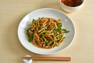 チンジャオロース　青椒肉絲